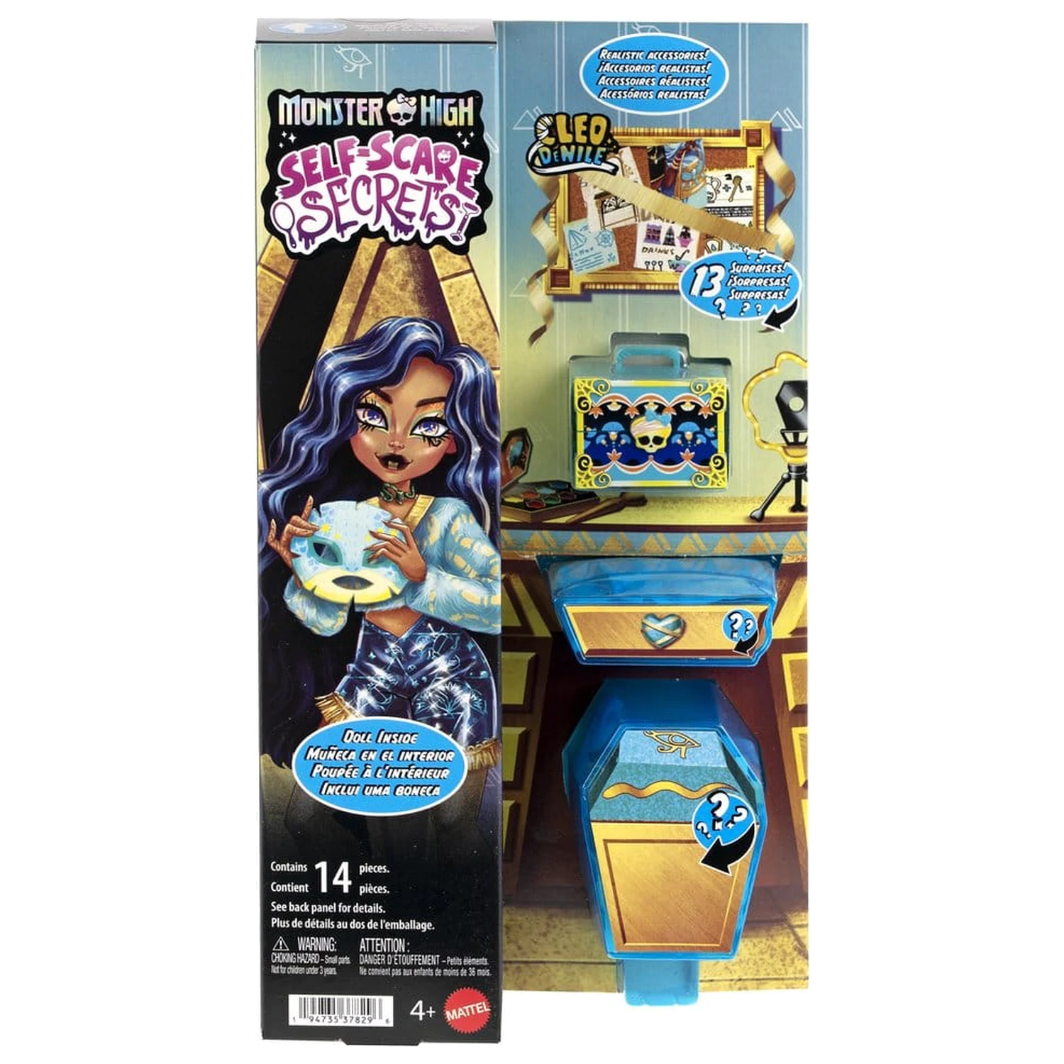 Monster High Self-Scare Secrets Panenka Frankie Stein fotografii produktu