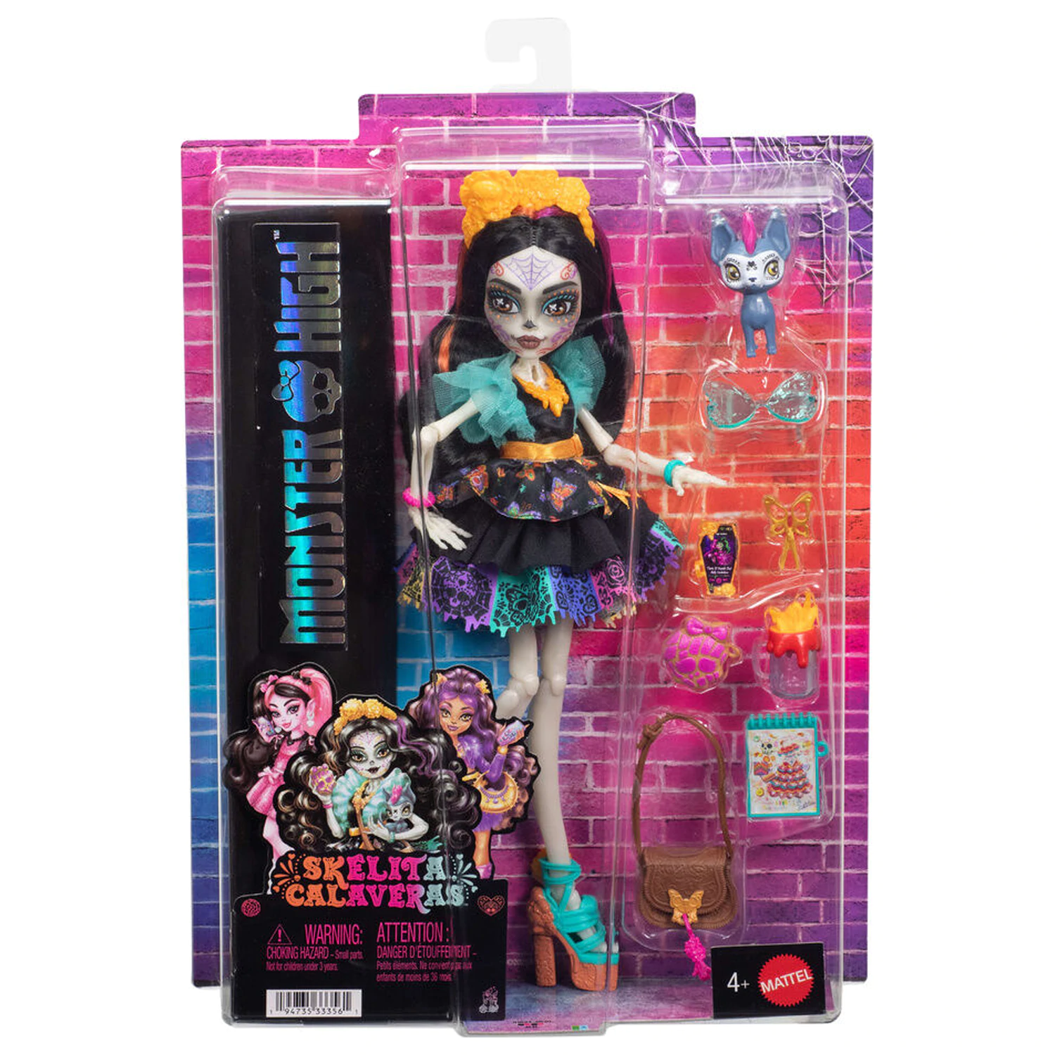 Monster High Skelita Calaveras panenka fotografii produktu