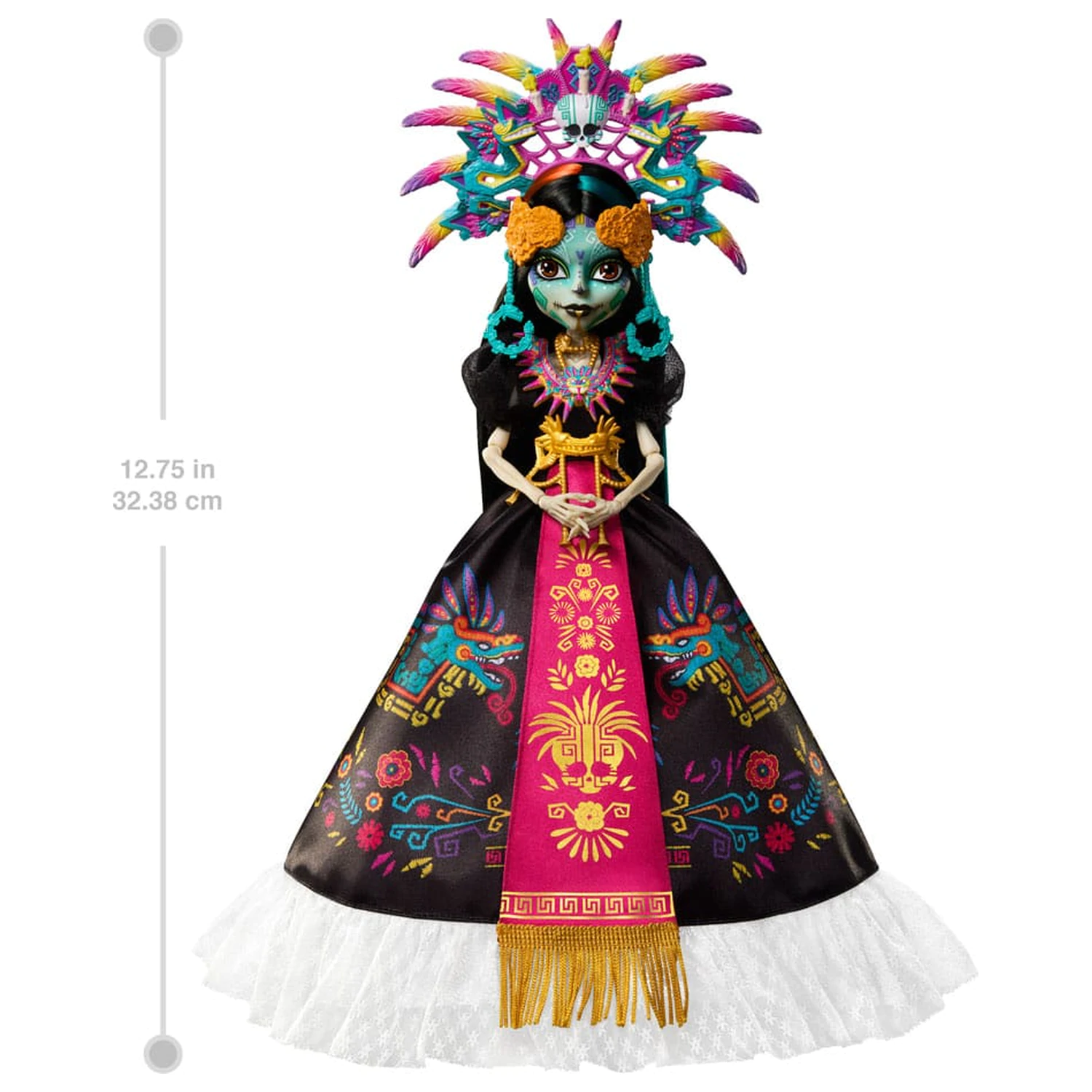 Monster High Skullector panenka Skelita Calaveras Día de Muertos Edition 32 cm fotografii produktu