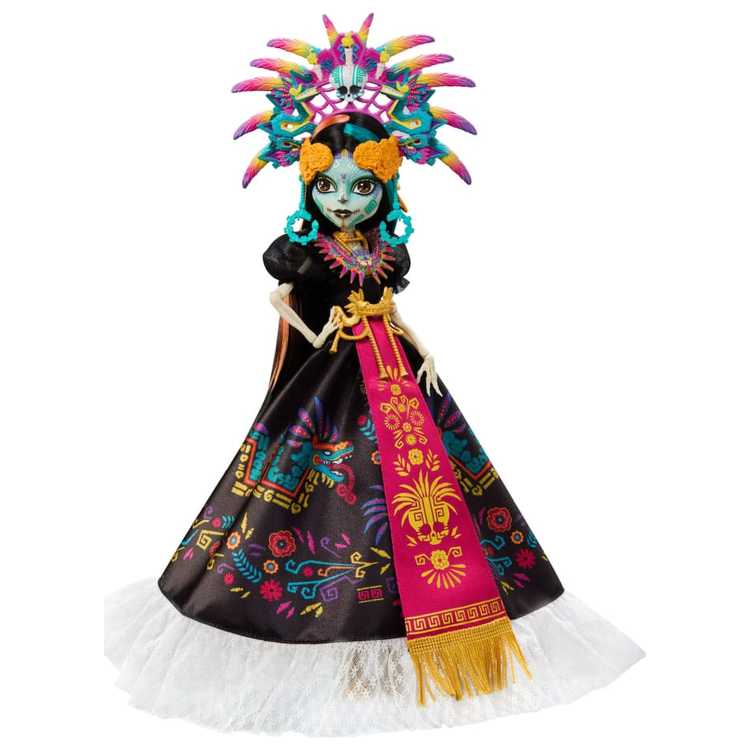 Monster High Skullector panenka Skelita Calaveras Día de Muertos Edition 32 cm fotografii produktu
