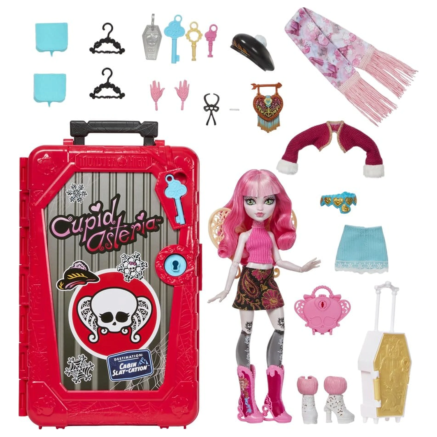 Monster High Skulltimate Secrets panenka Cupid Asteria fotografii produktu