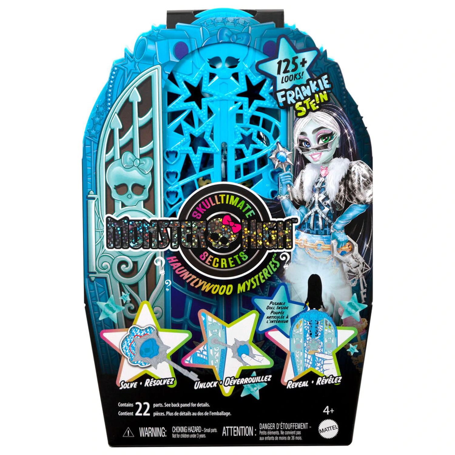 Monster High Skulltimate Secrets Hauntlywood Mysteries Frankie panenka fotografii produktu