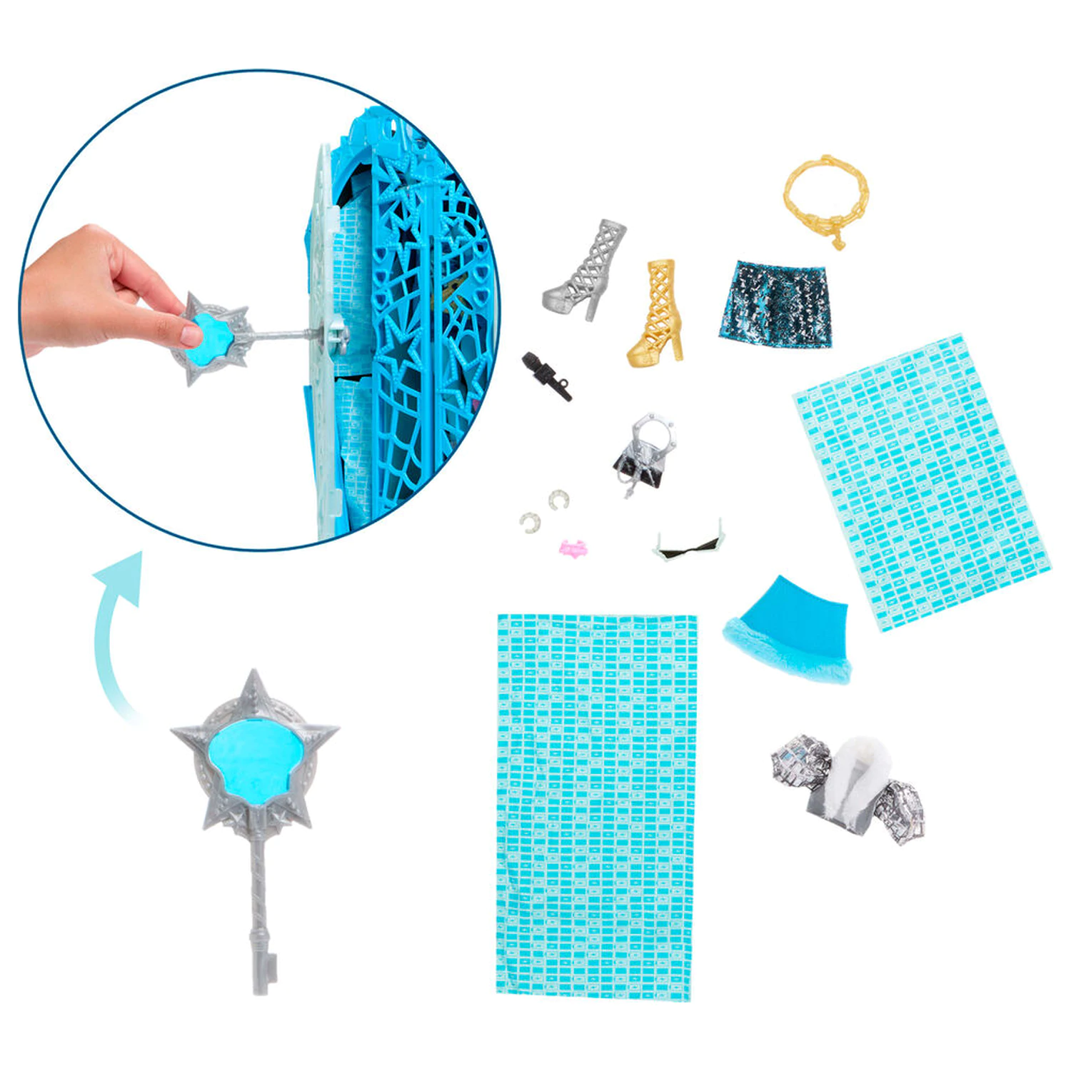 Monster High Skulltimate Secrets Hauntlywood Mysteries Frankie panenka fotografii produktu