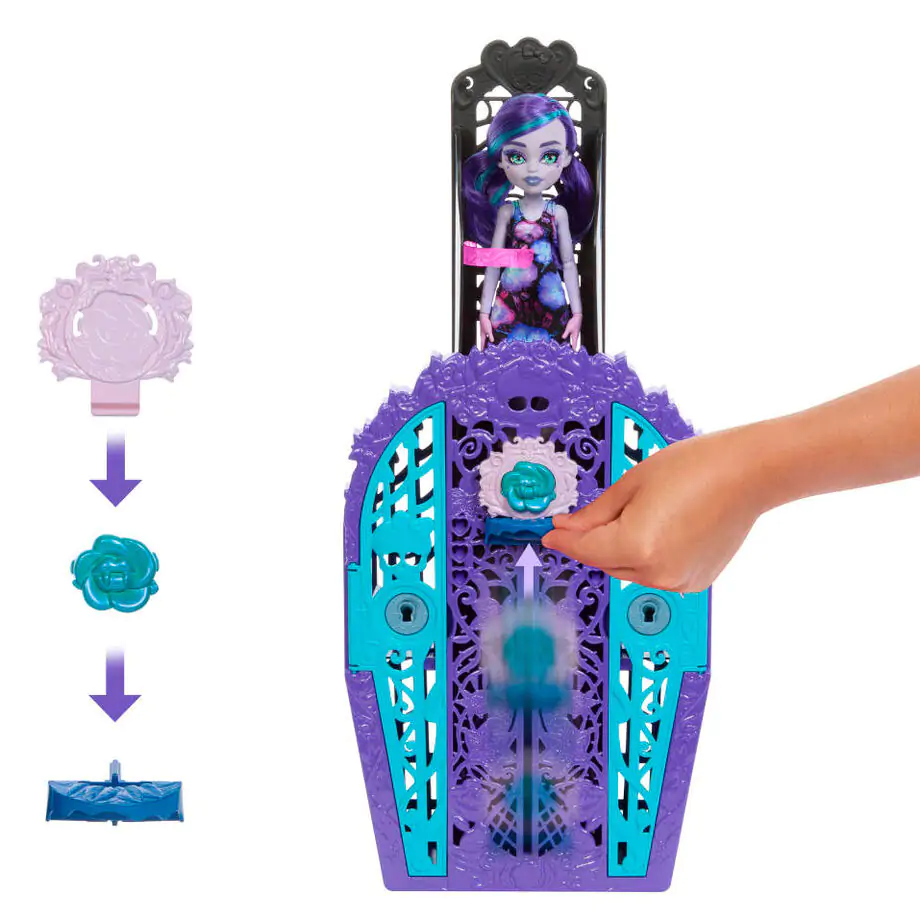 Monster High Skulltimate Secrets Midnight Garden panenka Twyla fotografii produktu