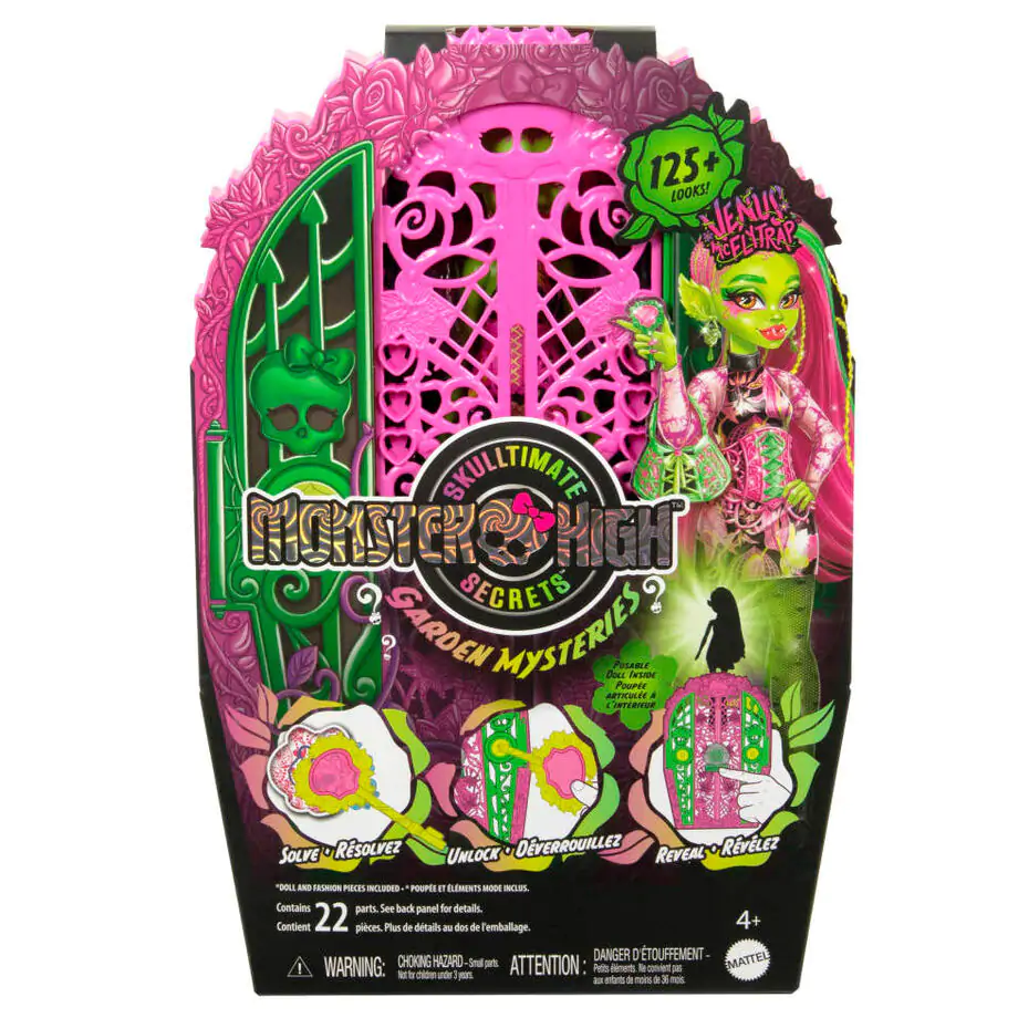 Monster High Skulltimate Secrets Midnight Garden Venus panenka fotografii produktu