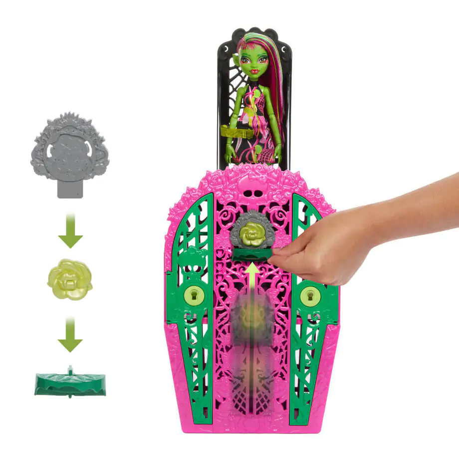 Monster High Skulltimate Secrets Midnight Garden Venus panenka fotografii produktu
