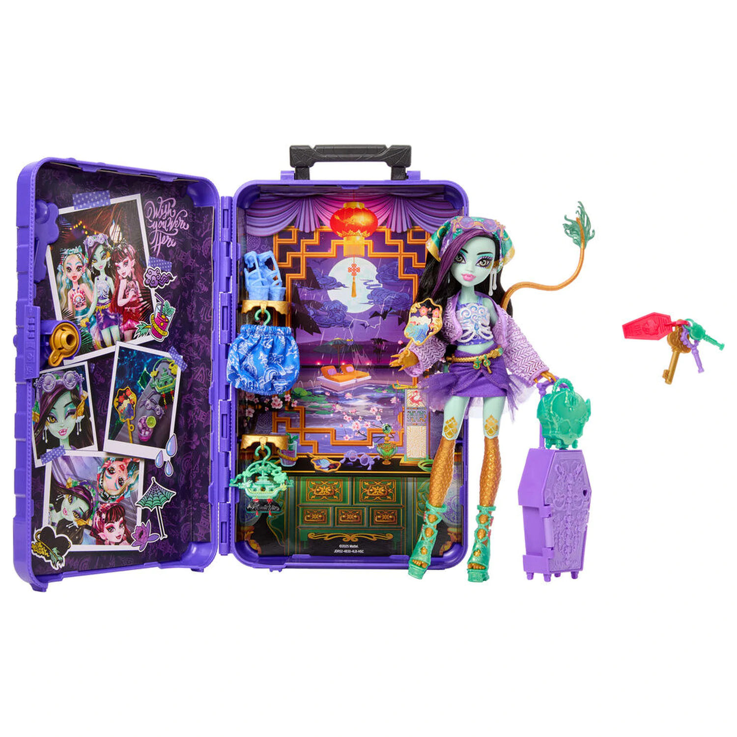 Monster High Skulltimate Secrets Series 7 panenka Jinafire fotografii produktu