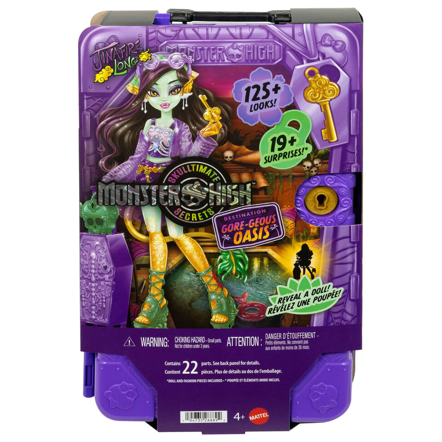 Monster High Skulltimate Secrets Series 7 panenka Jinafire fotografii produktu