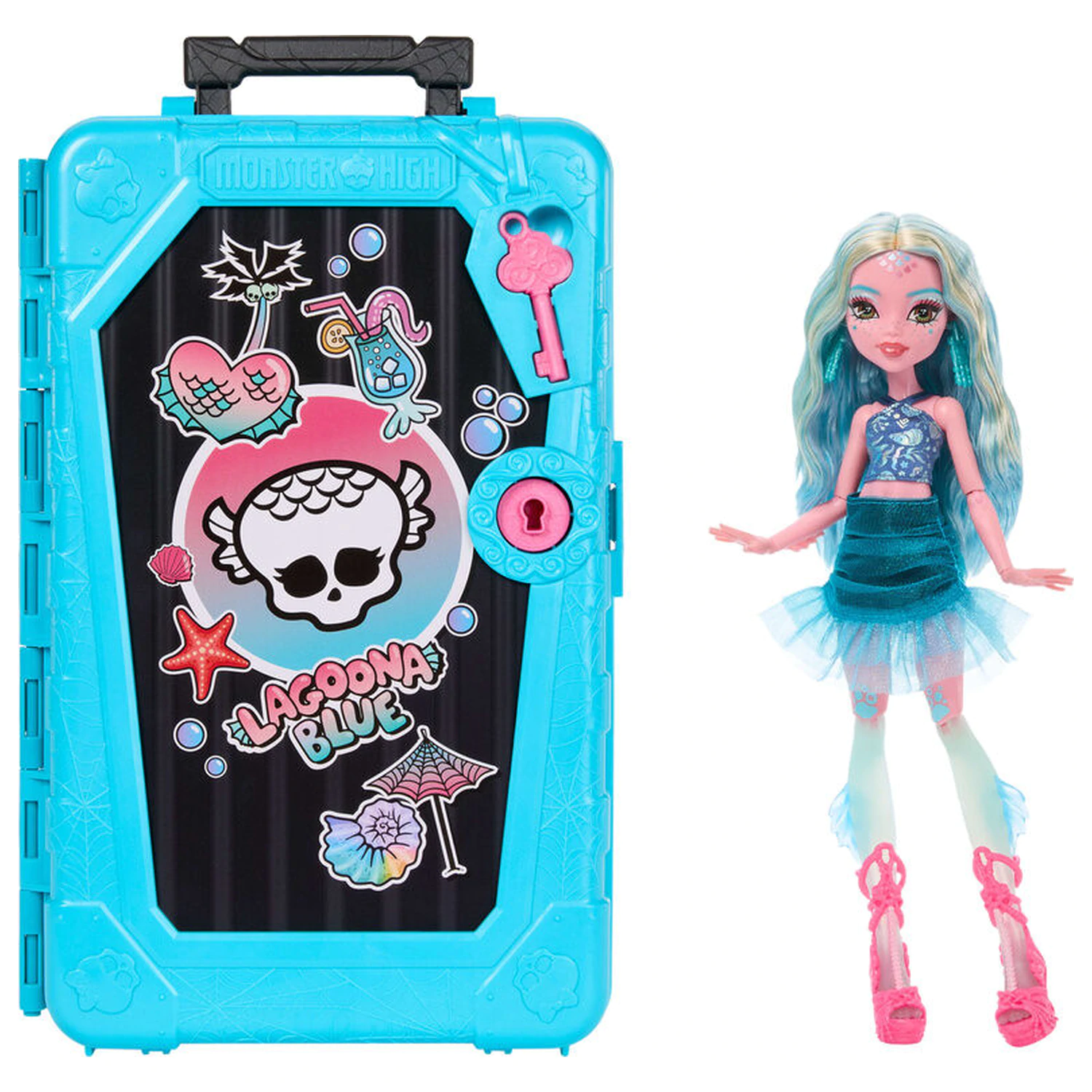 Panenka Monster High Skulltimate Secrets Series 7 Lagoona Blue fotografii produktu