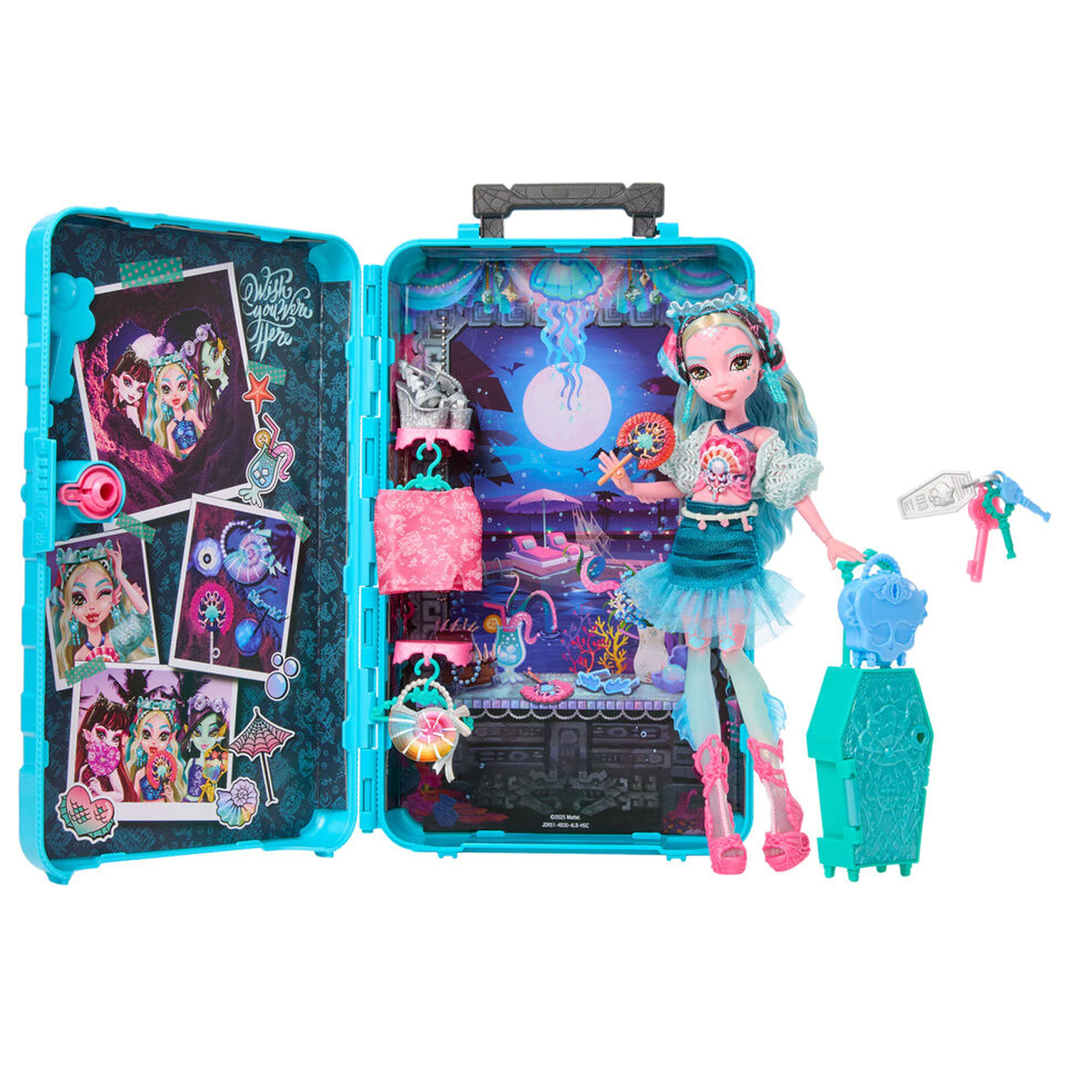 Panenka Monster High Skulltimate Secrets Series 7 Lagoona Blue fotografii produktu