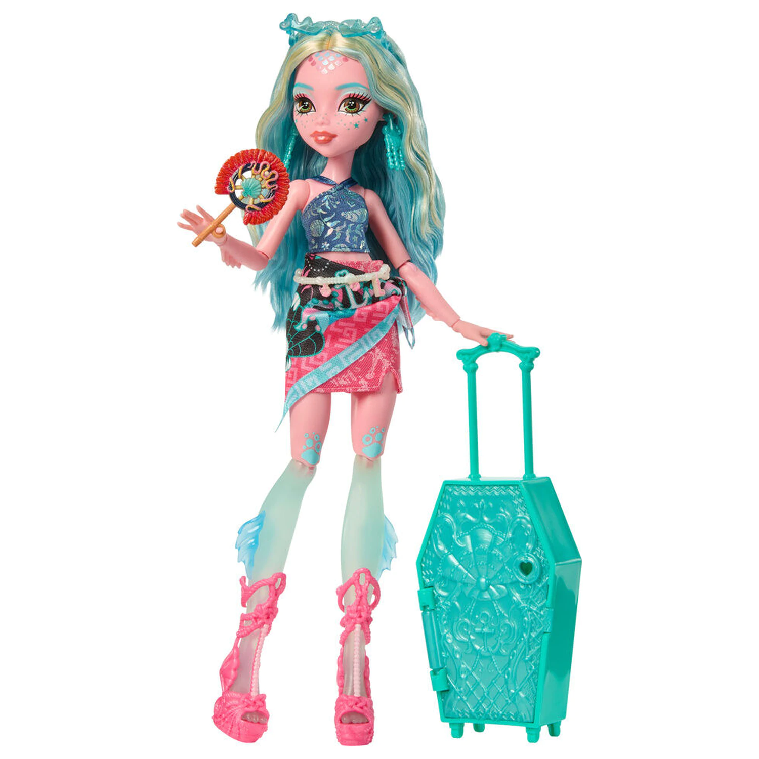 Panenka Monster High Skulltimate Secrets Series 7 Lagoona Blue fotografii produktu