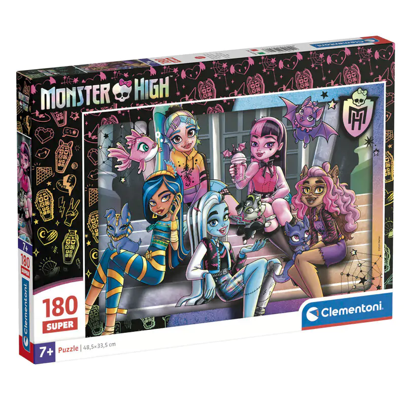 Monster High super puzzle 180 dílků fotografii produktu