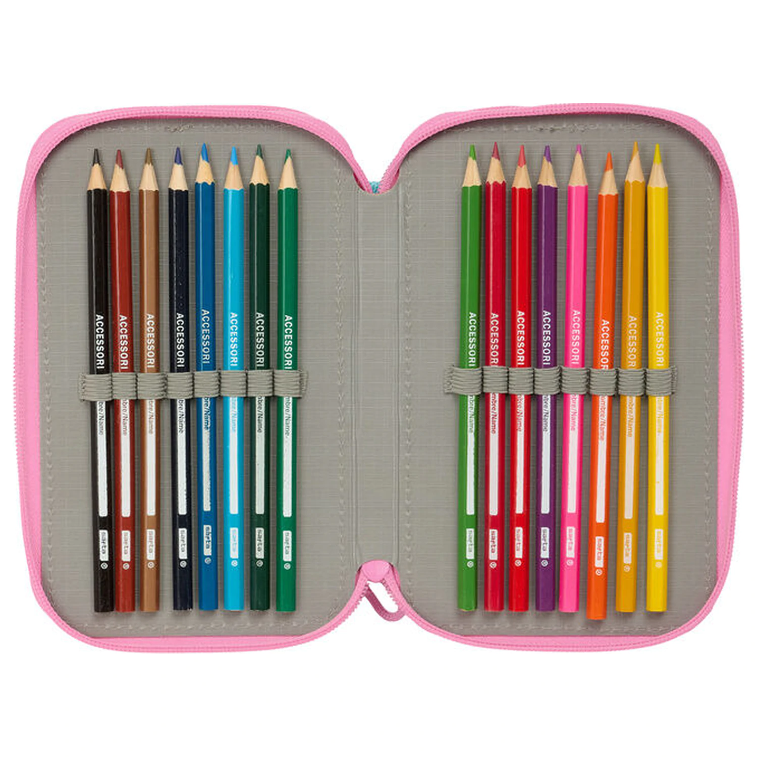 Monster High trojitý penál 37 ks fotografii produktu