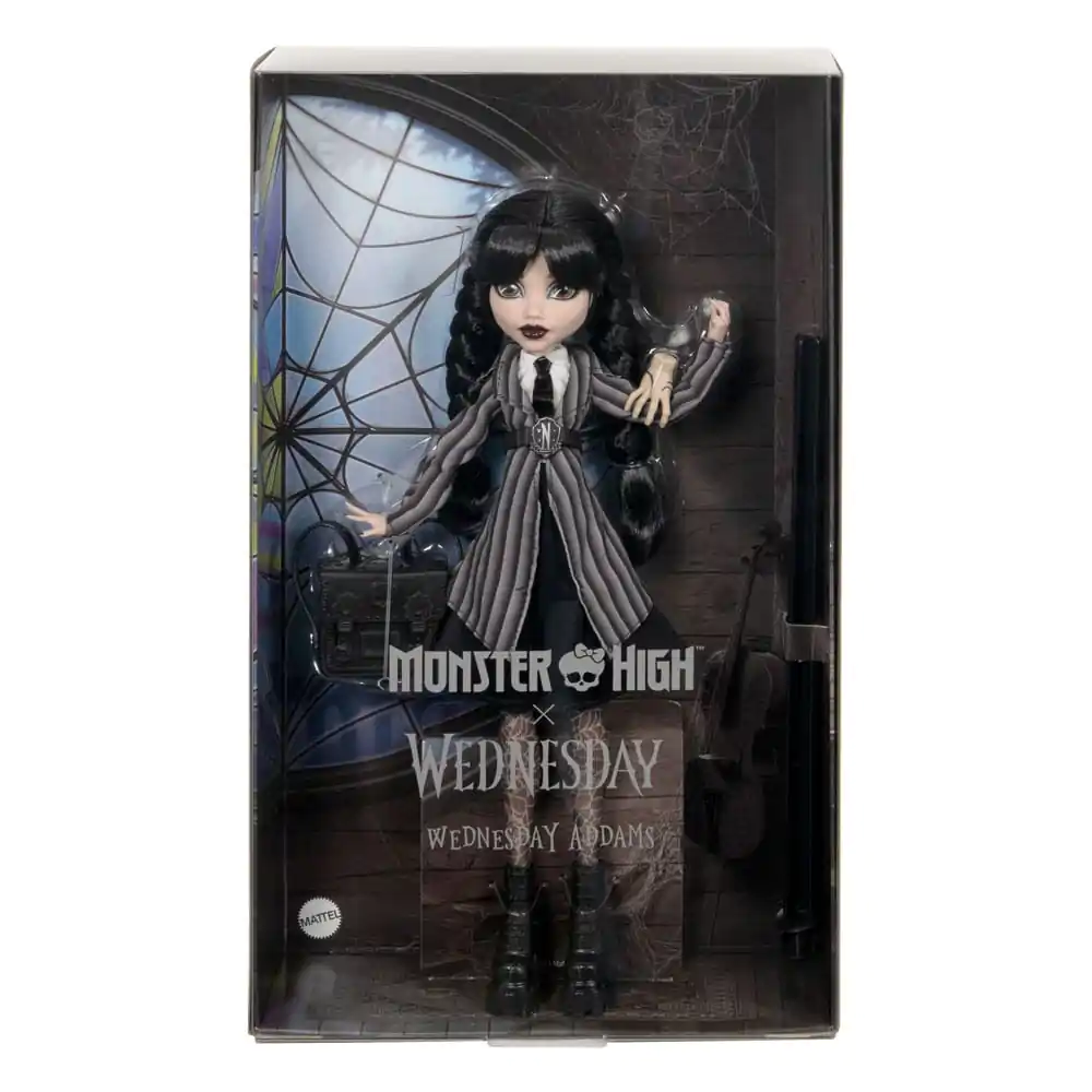 Monster High x Wednesday Doll Wednesday Addams Panenka fotografii produktu