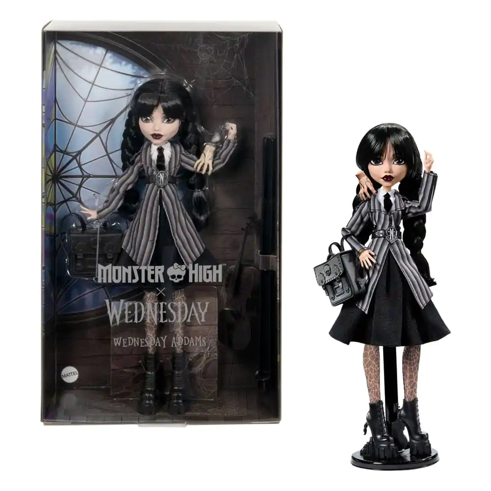 Monster High x Wednesday Doll Wednesday Addams Panenka fotografii produktu