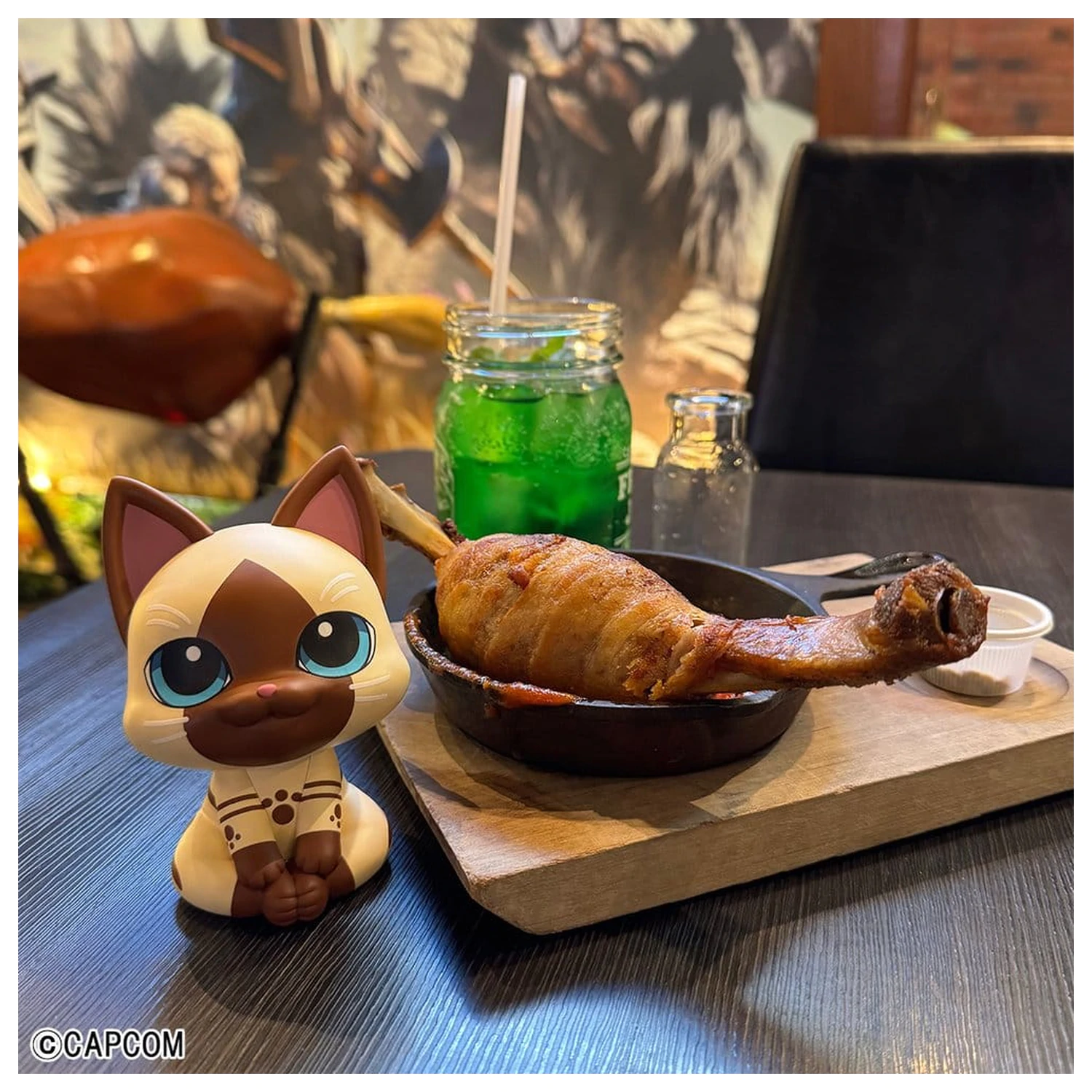 Monster Hunter Look Up PVC Figurka Airou 11 cm (s dárkem) fotografii produktu