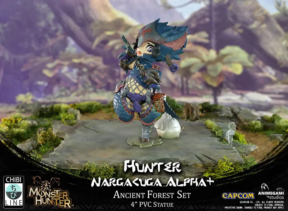 Monster Hunter PVC Socha Nargacuga Alpha+ 10 cm fotografii produktu