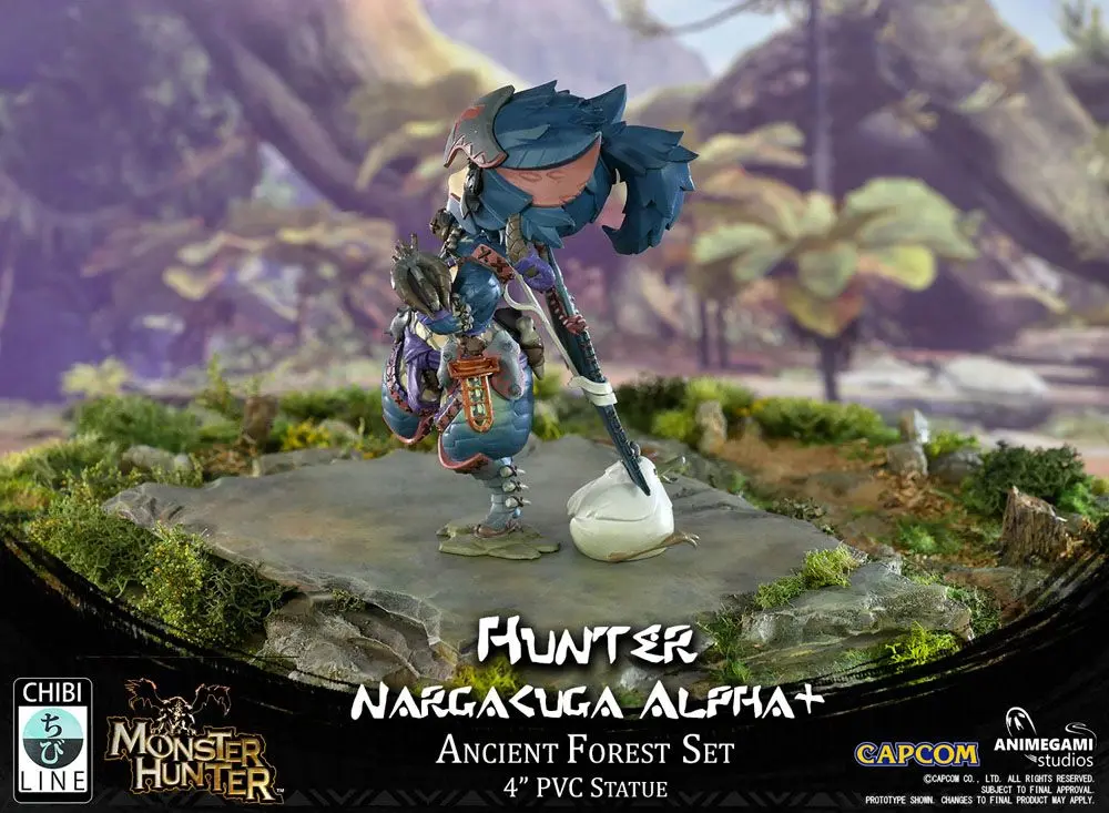Monster Hunter PVC Socha Nargacuga Alpha+ 10 cm fotografii produktu