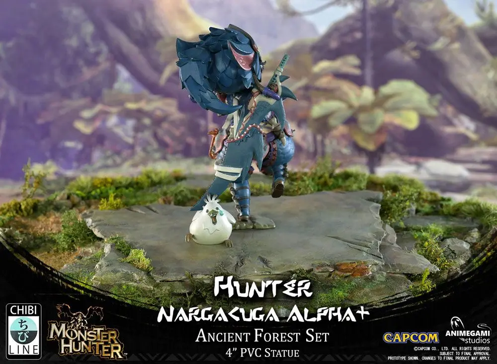 Monster Hunter PVC Socha Nargacuga Alpha+ 10 cm fotografii produktu