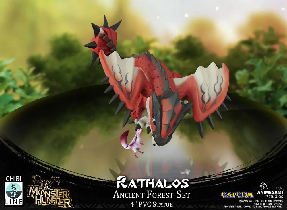 Monster Hunter PVC socha Rathalos Exclusive Edition 10 cm fotografii produktu