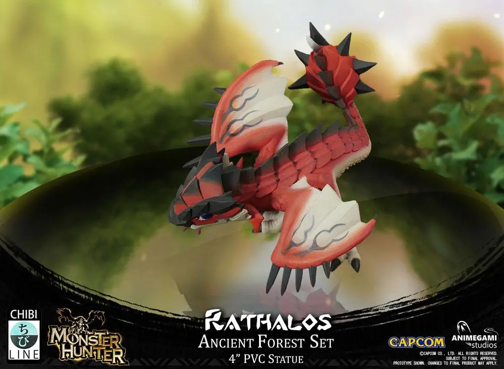 Monster Hunter PVC socha Rathalos Exclusive Edition 10 cm fotografii produktu