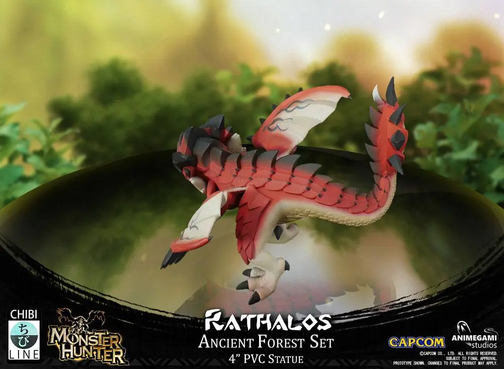 Monster Hunter PVC socha Rathalos Exclusive Edition 10 cm fotografii produktu