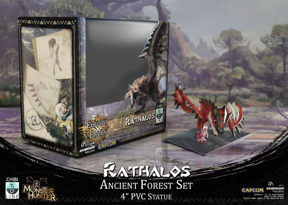 Monster Hunter PVC socha Rathalos Exclusive Edition 10 cm fotografii produktu