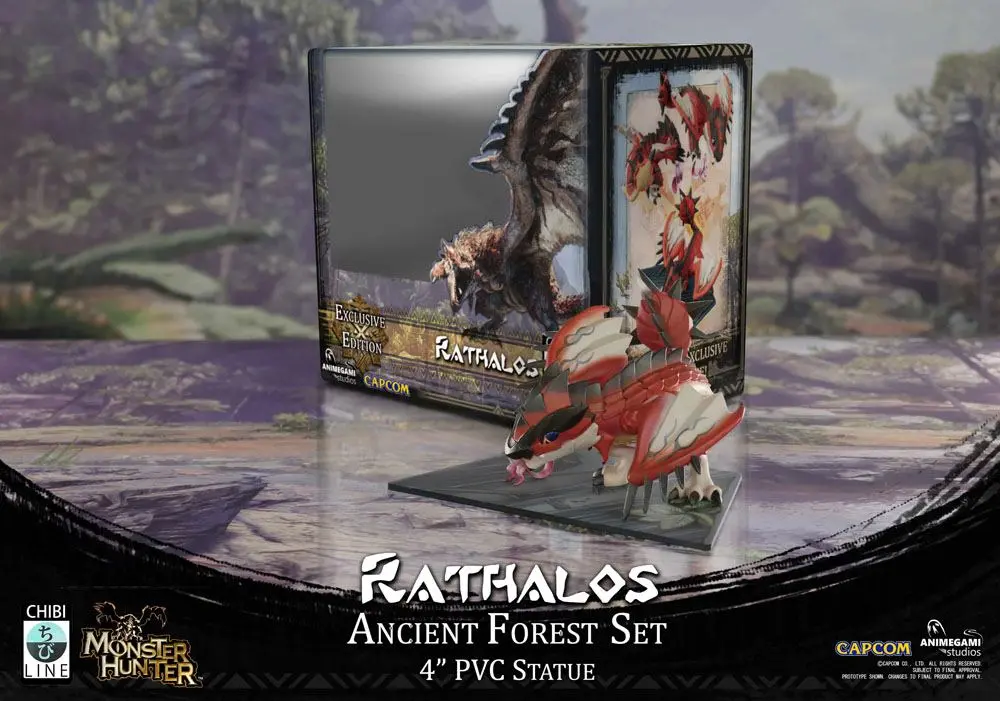 Monster Hunter PVC socha Rathalos Exclusive Edition 10 cm fotografii produktu