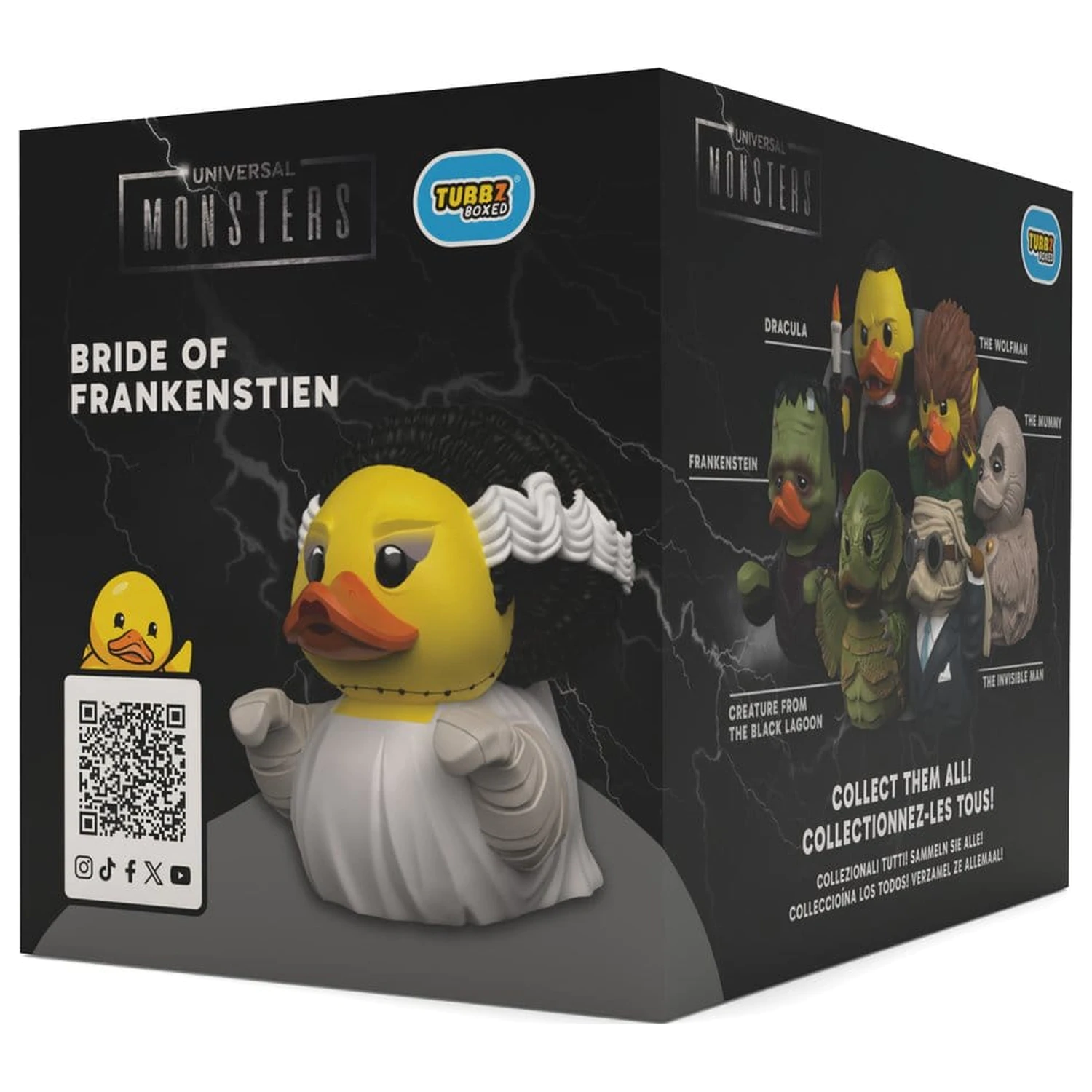 Monsters Tubbz PVC figurka Bride of Frankenstein Boxed Edition 10 cm fotografii produktu