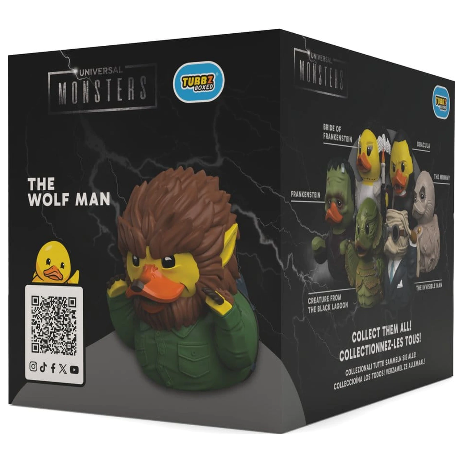 Monsters Tubbz PVC figurka Wolfman 10 cm fotografii produktu