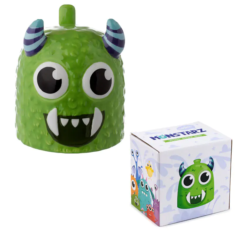 Monstruo Monstarz Green 3D hrnek 550 ml fotografii produktu