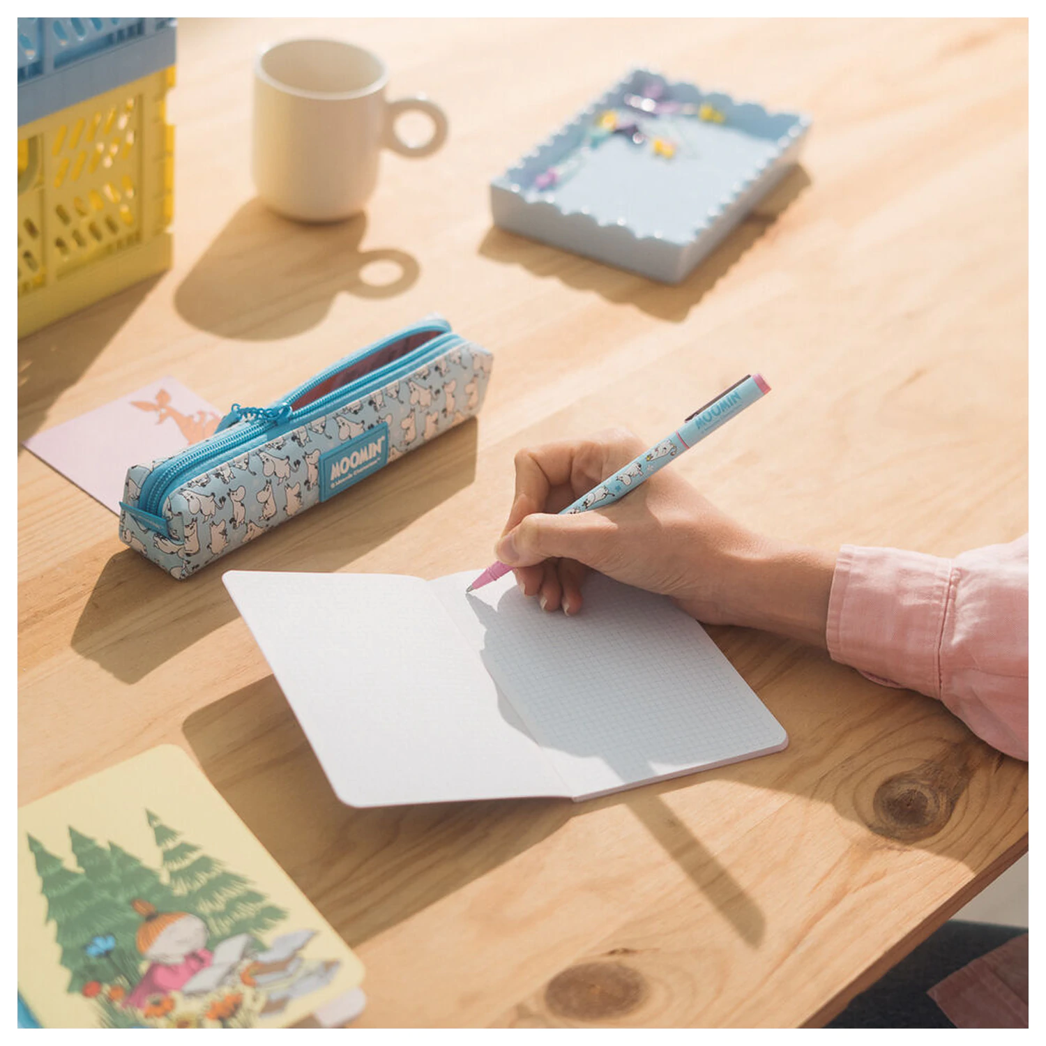 Moomin Set penál, pero a tužka fotografii produktu