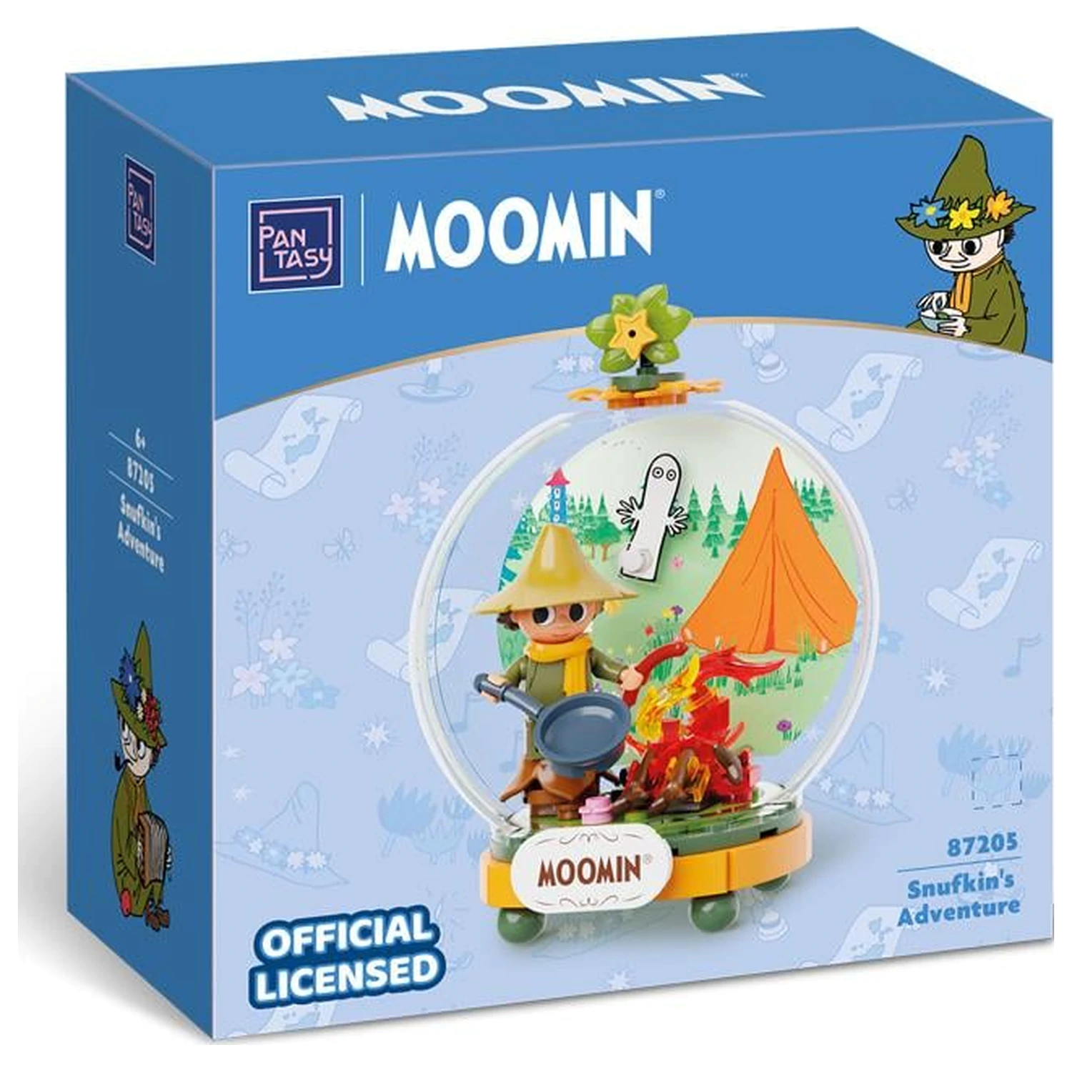 Moomin Snufkin's Adventure Stavebnice 86 ks fotografii produktu