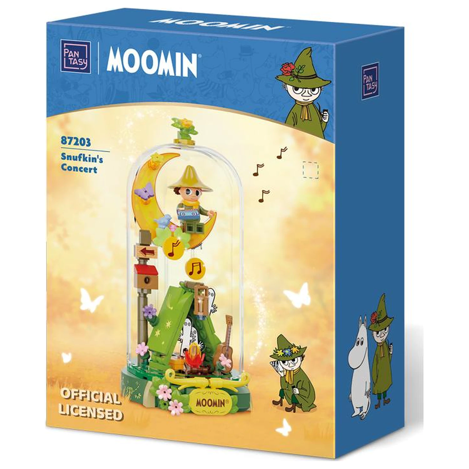 Moomin Snufkin's Concert Stavebnice 225 ks fotografii produktu