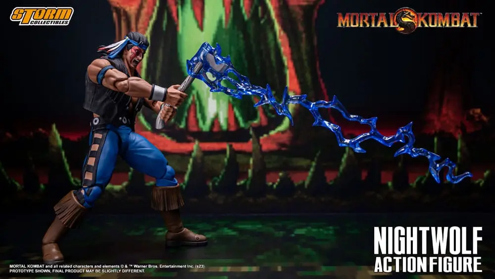 Akční figurka Mortal Kombat 1/12 Nightwolf 18 cm fotografii produktu