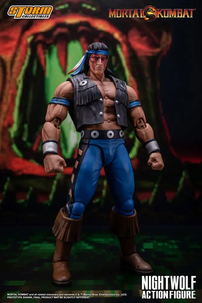 Akční figurka Mortal Kombat 1/12 Nightwolf 18 cm fotografii produktu