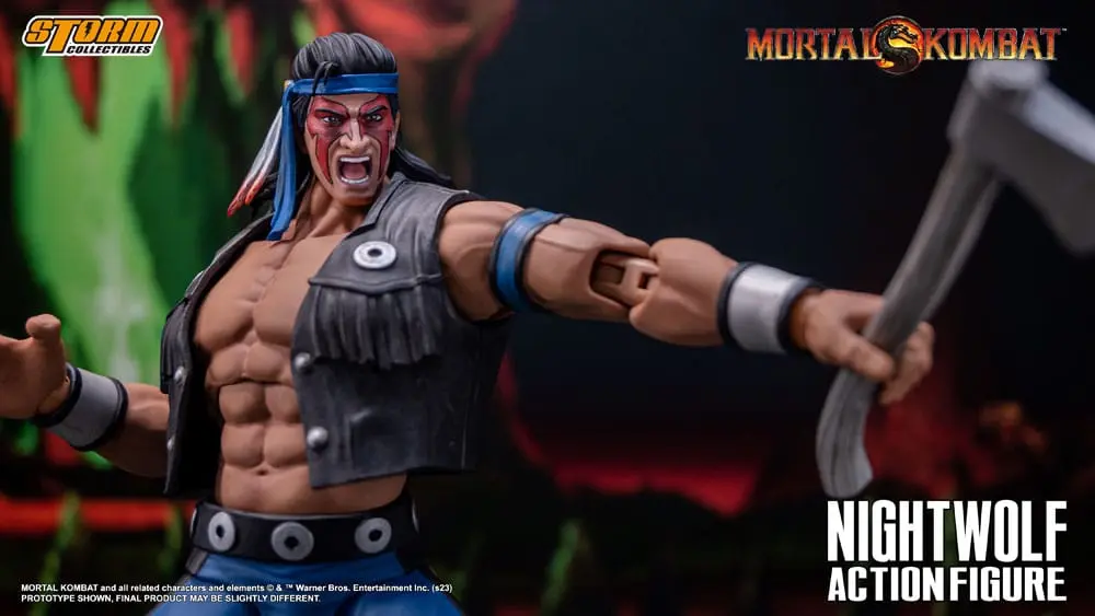 Akční figurka Mortal Kombat 1/12 Nightwolf 18 cm fotografii produktu