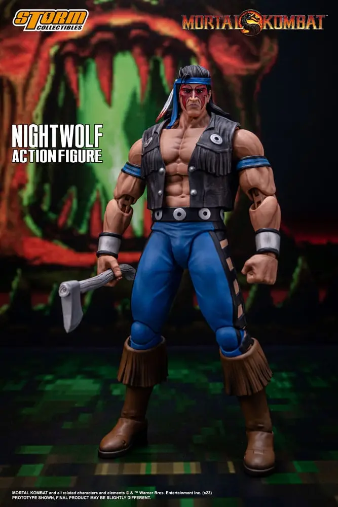 Akční figurka Mortal Kombat 1/12 Nightwolf 18 cm fotografii produktu