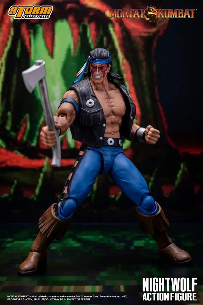 Akční figurka Mortal Kombat 1/12 Nightwolf 18 cm fotografii produktu