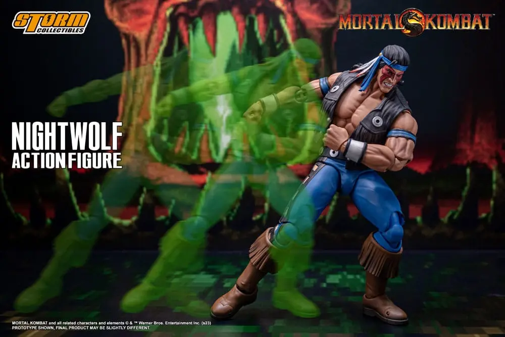 Akční figurka Mortal Kombat 1/12 Nightwolf 18 cm fotografii produktu