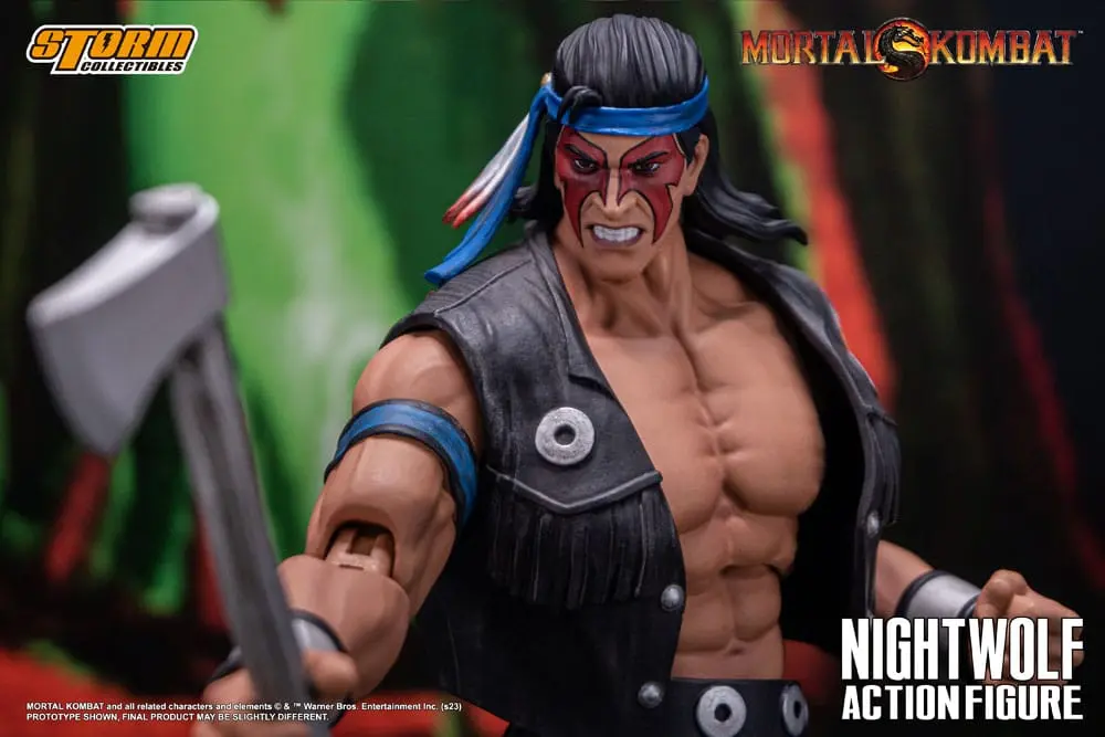 Akční figurka Mortal Kombat 1/12 Nightwolf 18 cm fotografii produktu