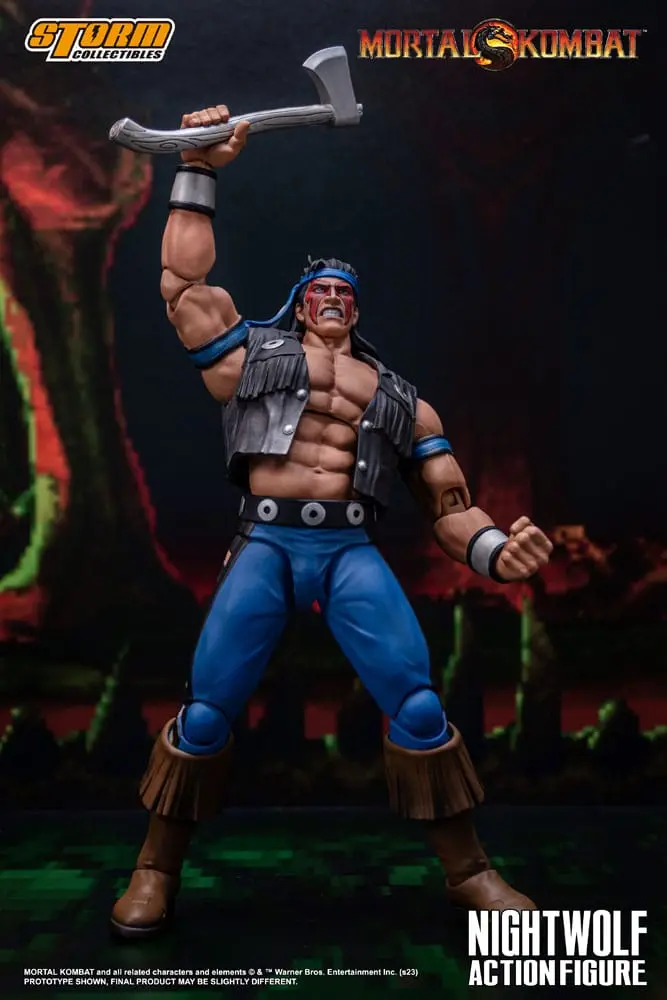 Akční figurka Mortal Kombat 1/12 Nightwolf 18 cm fotografii produktu