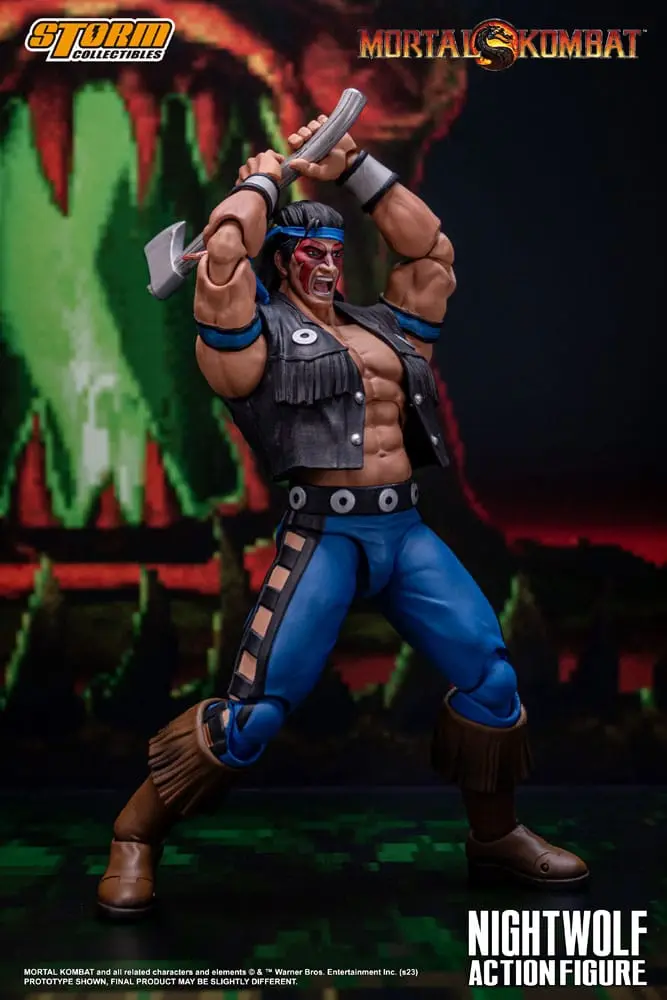 Akční figurka Mortal Kombat 1/12 Nightwolf 18 cm fotografii produktu