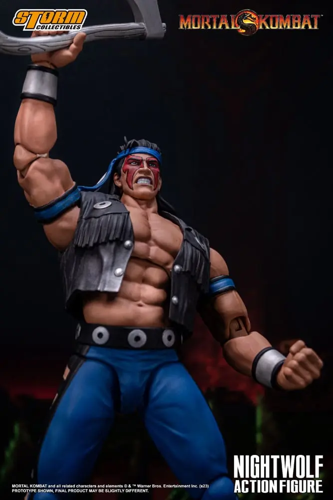 Akční figurka Mortal Kombat 1/12 Nightwolf 18 cm fotografii produktu