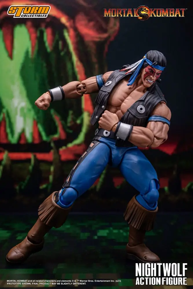 Akční figurka Mortal Kombat 1/12 Nightwolf 18 cm fotografii produktu