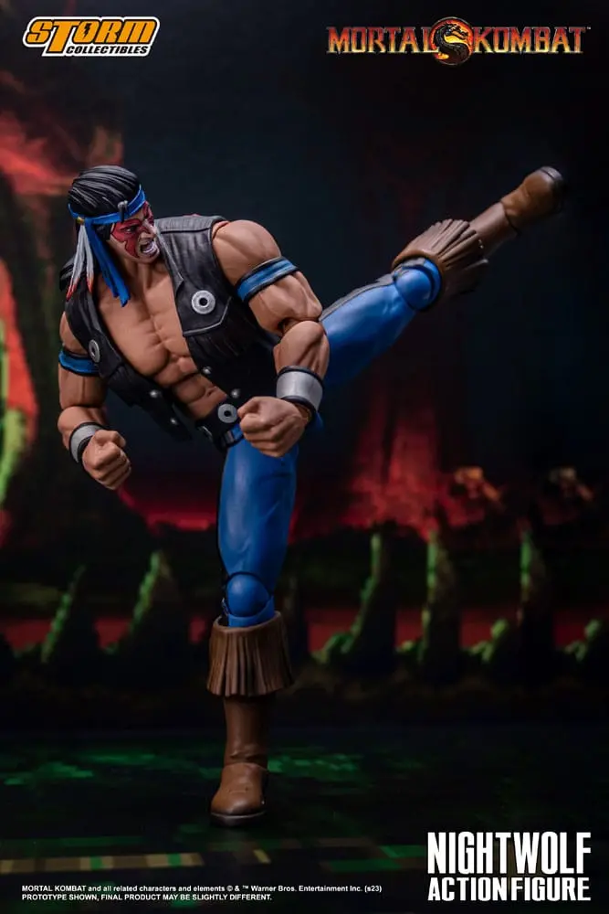 Akční figurka Mortal Kombat 1/12 Nightwolf 18 cm fotografii produktu