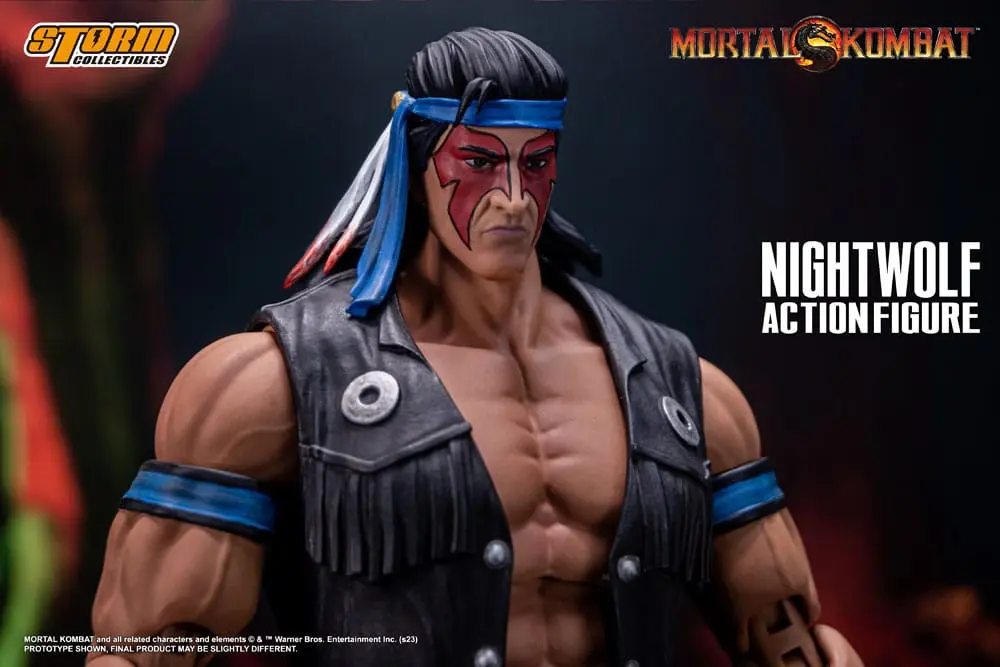 Akční figurka Mortal Kombat 1/12 Nightwolf 18 cm fotografii produktu