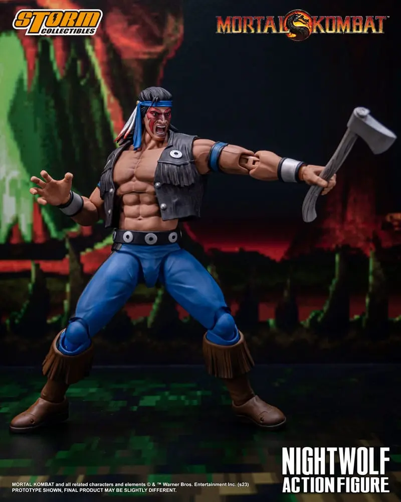 Akční figurka Mortal Kombat 1/12 Nightwolf 18 cm fotografii produktu