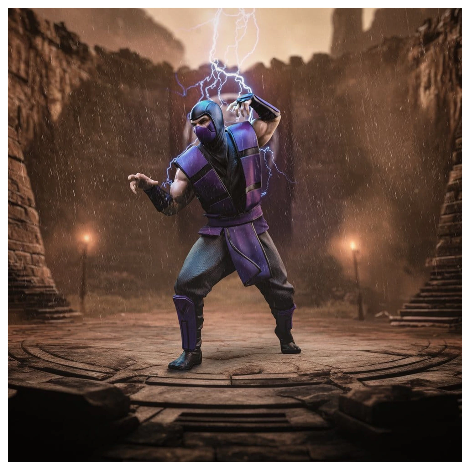 Mortal Kombat Art Scale Socha 1/10 Rain 21 cm fotografii produktu