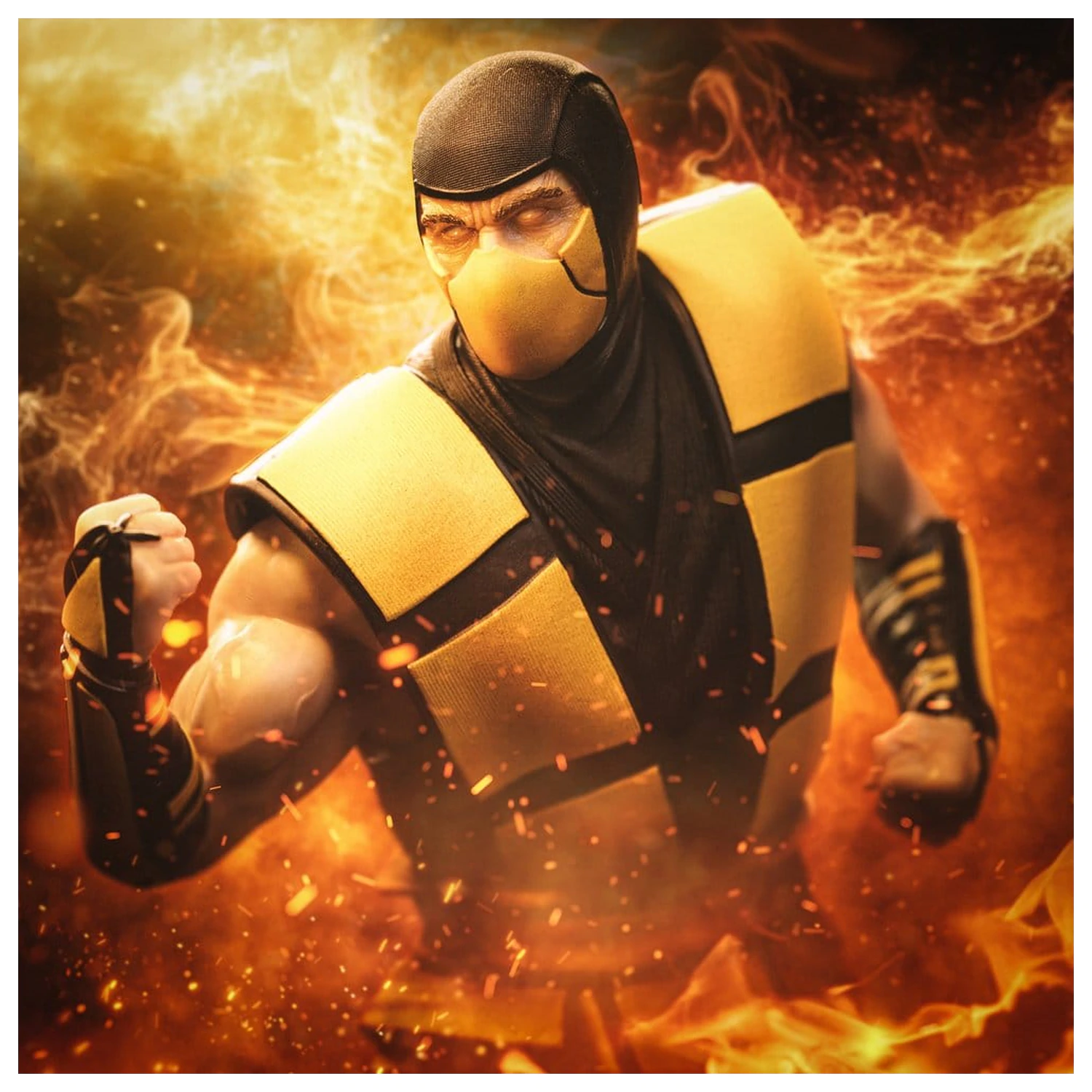 Mortal Kombat Sběratelská socha v měřítku 1/10 Scorpion (Variant) 21 cm fotografii produktu
